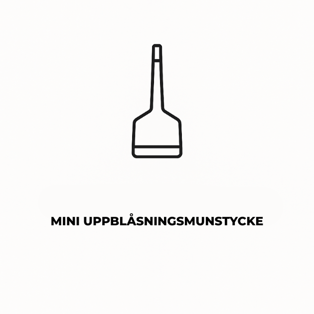 Mini uppblåsningsmunstycke - JetForce X